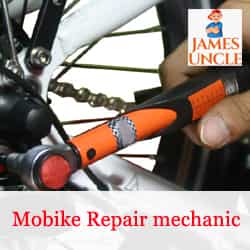 Mobike Repair mechanic Mr. Abhijit Naskar in Sonarpur